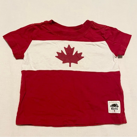 Roots Other - Roots Canada Baby Tshirt Size 6-12 Month Short Sleeve Tee